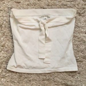 Banana Republic Front Knot Tie Tube Top